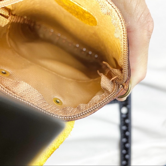 NOVELTY GRINNING KITTY W/ FISH CROSS-BODY CELLPHONE HOLDER WALLET 8x4.5” - Picture 13 of 16